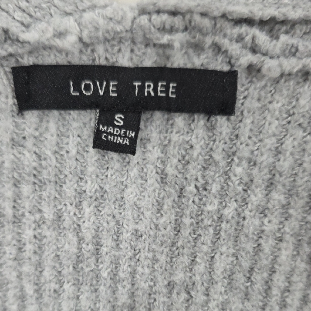 Love Tree‎ Open-Front Cardigan - Picture 3 of 3